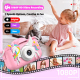 Masterbee Children's Camera Toys for Girls & Boys, 3-12 Years - 1080P HD Video Kids Digital Camera - Perfect for Christmas & Birthday Gifts