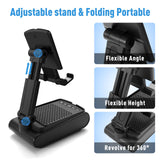 Gifts for Men, White Elephant Gifts for Adults, Cell Phone Stand with Wireless Bluetooth Speaker, Birthday Gift for Dad Boyfriend Husband Him Men Gifts for Christmas, Stocking Stuffers for Adults