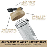 HELIMIX 2.0 Vortex Blender Shaker Bottle Holds upto 28oz | No Blending Ball or Whisk | USA Made | Portable Pre Workout Whey Protein Drink Shaker Cup | Mixes Cocktails Smoothies Shakes | Top Rack Safe