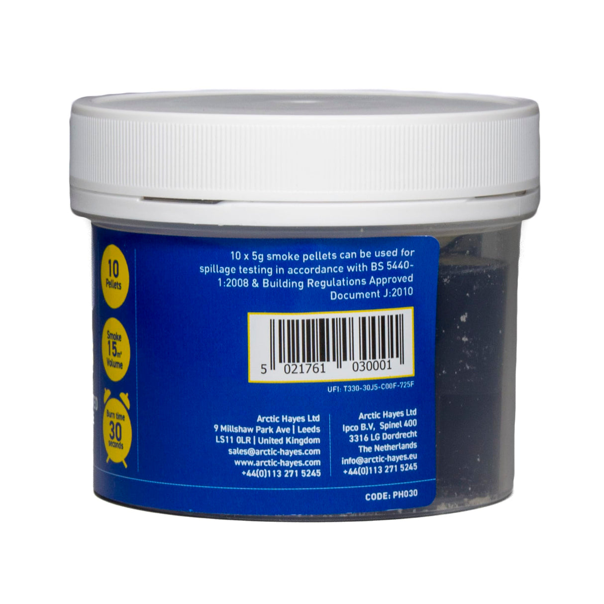 Kudos-Trading - Smoke Pellet 5g White High-Visibility, Non-Toxic, Reliable Performance for Safety Drills, Air Flow Tests, Plumbing, Theatrical Effects, Airflow Testing and Emergency Signaling.