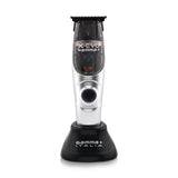 GAMMA+ X-Evo Trimmer Microchipped Magnetic Motor with Interchangeable Lids Matte Colors, Charging Stand