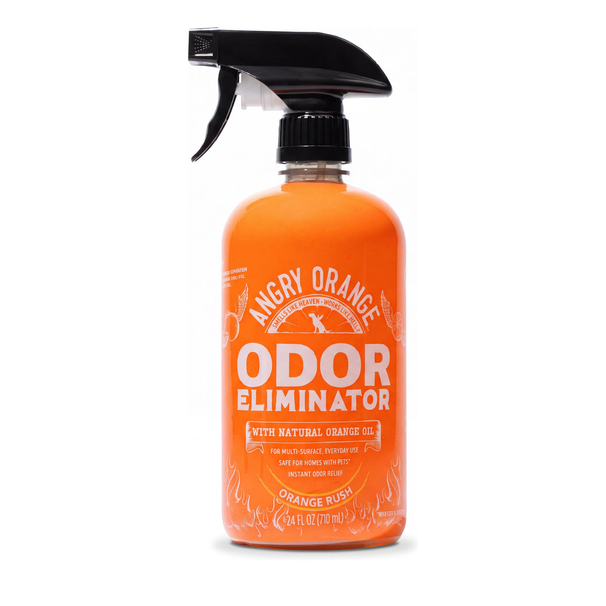 ANGRY ORANGE Pet Odor Eliminator for Dog and Cat Urine, Orange Rush, 24 oz