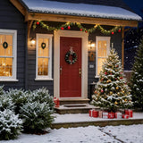 JMTONE Window Candles with Light Sensor Dusk to Dawn, 14PCs Window Candles Battery Operated with Nano Adhesive Strip, 6.1" Flameless Taper Candle for Halloween, Christmas, Xmas Holiday Home Decor