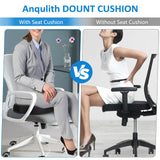 Donut Pillow, Donut Cushion for Tailbone Pain Relief and Hemorrhoids, Donut Seat Cushion for Coccyx, Sciatica, Surgery and Postpartum, Hemorrhoid Pillow for Long Sitting Office Workers, Car Drivers