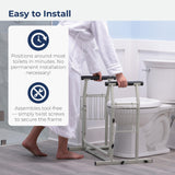 Drive Medical Stand Alone Toilet Safety Rail