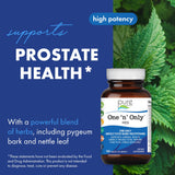 PURE ESSENCE LABS One N Only Multivitamin for Men, Natural One a Day Herbal Supplement with Vitamin D3, B12, and Biotin with Whole Foods, 90 Tablets