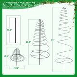 Trellis for Climbing Plants Outdoor, 73inch Tall Plants Trellis Support Metal Garden Trellis for Vegetables Flowers Plants Vine Support