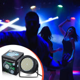 Funtery 2 Pcs Bright Halloween Strobe Light 88 LEDs Flash Party Lighting Sound and Speed Modes Flashing Stage Lights for Christmas Birthday Party Room Dance DJ Bar Karaoke Show Wedding(White)