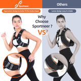 Weighted Vest for Men and Women: Sportneer 15lbs Weight Vest with Reflective Stripe Running Vest with Large Pocket for Cardio Workout Strength Training Fitness Muscle Building Weight Loss Weightlifting Black
