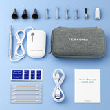 Teslong Digital Otoscope, 1080p HD Ear Camera with Ear Wax Removal Tools, Video Ear Scope Otoscope with Light, Compatible with iPhone15, iPad, Android Phone, USB, Ear Picks, Waterproof