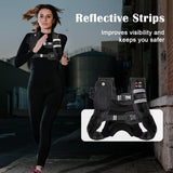 VBSD Weighted Vest for Women Men, 16lb Weight Vest with Reflective Stripe, Body Weight Vests Adjustable for Strength Training, Running, Walking, Workout, Jogging, Fitness
