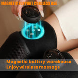 Generic Rejuvaknee Advanced Knee Relief, Multi-functional heated massager with five heating modes and three massage modes. Relieves joint pain and stress. (1), Grey