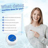 Lecaung Ionic Detox Foot Bath Machine, Personal Ionic Foot Cleanse Ionic Foot Bath SPA Machine for Home Beauty Salon Spa with Basin and Two Round Arrays