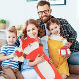 Dalmao 36 inch Orange Fox Stuffed Animal, Soft Long Pillow, Giant Cute Fox Body Pillow Plushies Toy Gift for Kids, Boys Birthday, Halloween, Christmas