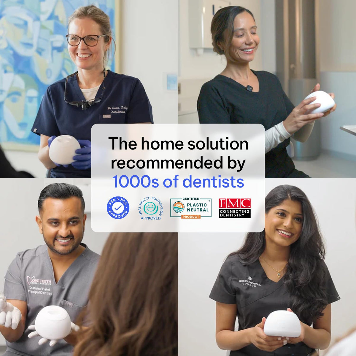 Zima Dental Pod: Ultrasonic Cleaner for Retainers & Aligners
