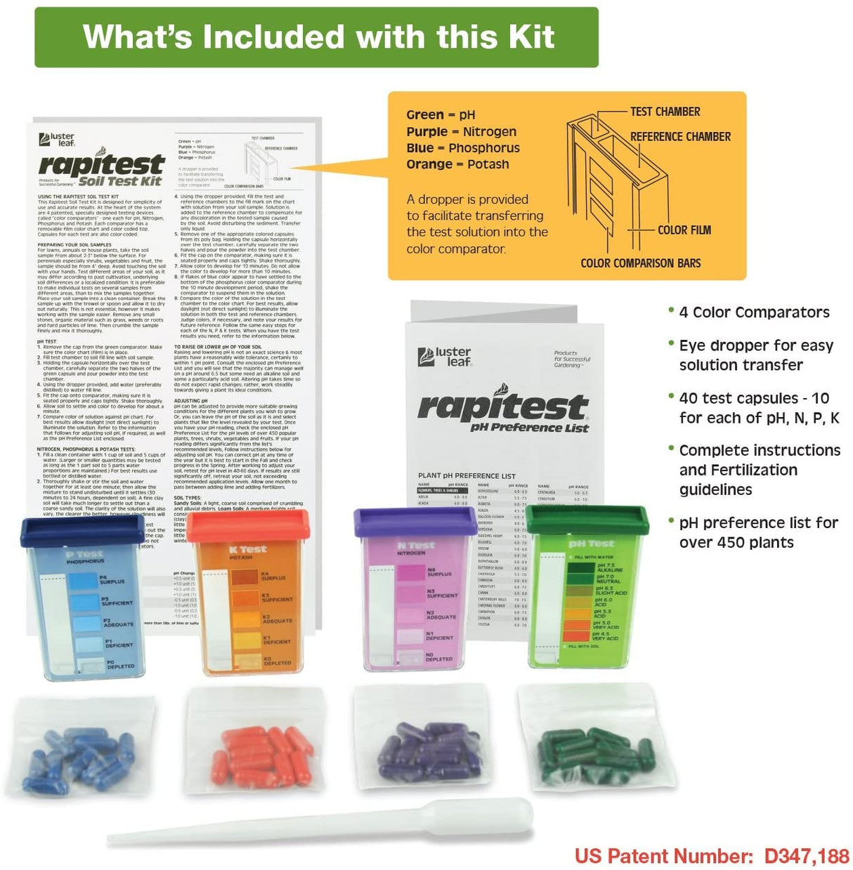 Luster Leaf Rapitest Soil Test Kit