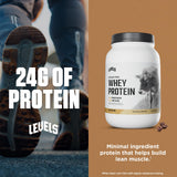 Levels Grass Fed Whey Protein Powder, No Artificials, 24G of Protein, Cappuccino, 2LB