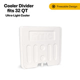 RTIC Cooler Divider for Hard Coolers, Cooler Accessories Perfect for Outdoors, Camping and Travel, Insert to Keep Contents Divided for Organization, 32 QT