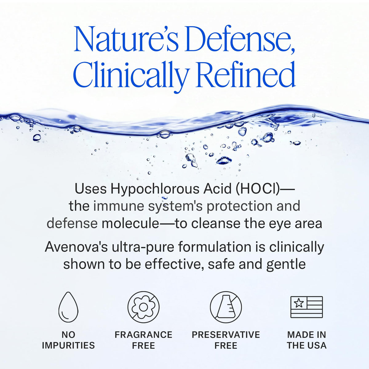 Avenova Eyelid Spray Cleanser for Lid & Lash, 20 ml Bottle