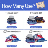 Laundry Detergent Sheets Up to 320 Loads, Fresh Linen - Great For Travel,Apartments, Dorms,CLEARALIF Laundry Detergent Strips Eco Friendly & Hypoallergenic (80 Sheets, Pack of 2)