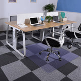Amyracel Clear Chair Mat for Low Pile Carpet, 53'' x 45'' Thick Computer Desk Chair Mat for Carpeted Floors, Easy Glide Plastic Floor Mat for Office Chair on Carpet Protection (45'' x 53'' with Lip)