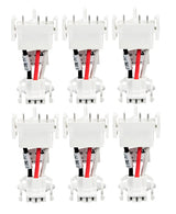 Kidde KA-F Quick Convert Adapter, Allows Installation of Kidde Smoke Alarm in Firex Wiring Harness (6 Pack) – Check Compatibility