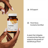 THORNE Sacro-B Probiotic - Support Gut Health, Immune Function & Constipation Relief Probiotics* - Gluten-Free Health Support* - 60 Capsules
