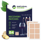 84-Pack Party Patches - Wake Up Refreshed and Energized with Skin-Friendly Patch - Strong Adhesive for Secure Fit - Natural Ingredients for Quick Recovery (Beige (84 Count))