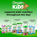 Orgain Organic Kids Nutritional Protein Shake, Fruity Cereal - Kids Snacks with 8g Dairy Protein, 22 Vitamins & Minerals, Fruits & Vegetables, Gluten Free, Soy Free, Non-GMO, 8.25 Fl Oz (Pack of 12)