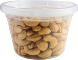 PACTOGO Clear Shrink Bands - Fits Round Plastic Soup/Deli Containers Sizes 8-32 Ounces (Pack of 250)