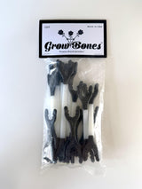 Grow Bones Premium Branch Spreaders, Plastic Training Tools, 15-Piece Multi-Pack, 3-6 Inch Lengths, Reusable