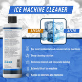Essential Values 2-Pack Ice Machine Cleaner and Descaler 16 fl oz, Nickel Safe Descaler - Ice Maker Cleaner Compatible with All Major Brands (Scotsman, KitchenAid) - Manufactured in USA