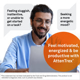 NeuroScience Brain Energy & Focus Supplement for Adults, Teens & Children - AttenTrex - Support Brain Health & Optimal Attention - Tackle Assignments & To-Do Lists - Berry Flavor (60 Chewable Tablets)