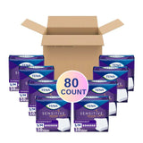 TENA Sensitive Care Overnight Incontinence Underwear for Women Small/Medium, 80 Count