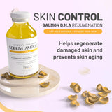 BRÜUN SD - Control Salmon DNA Ampoule - Micro Needling Korean Serum Booster for Face and Body to Use with and without Derma Pen Microneedling Skin Care Serum 1.18 fl.oz
