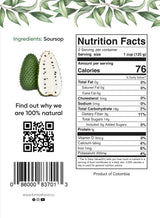 Soursop (Guanabana) Fruit 100% Natural And Real - No Added Sugar, No Preservatives - 8,82 Oz (Soursop Pack of 3)