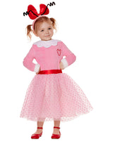 Spirit Halloween Dr. Seuss The Grinch Toddler Cindy Lou Who Costume | Officially Licensed | The Grinch Who Stole Christmas | Kids Halloween Outfits - 3-4T