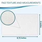 TidyCare Bedside Commode Absorbent Pads for Portable Toilet Chair Bucket and Bedpan | Value Pack of 40 Disposable Commode Pads for Adults in Medical Care | Universal Fit