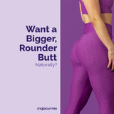 Major Curves Bum Booster Pills – Butt Enhancement for Women, Booty Growth Capsules for Bigger Bum, Curvier HIPS and Glutes, Natural Brazilian Butt Lift Alternative with Fenugreek and Wild Yam