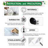 DomKom 6FT Highland Cow Inflatables Christmas Spring, Farm Ranch Blow up Animals Cute Highlander Cattle Calf, Decorations Outdoor Yard Built-in LED Lights Big Large Decor Party Lawn Holiday Outside