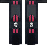 Gymreapers Weightlifting Wrist Wraps (IPF Approved) 18" Professional Quality Wrist Support with Heavy Duty Thumb Loop - Best Wrap for Powerlifting Competition, Strength Training, Bodybuilding