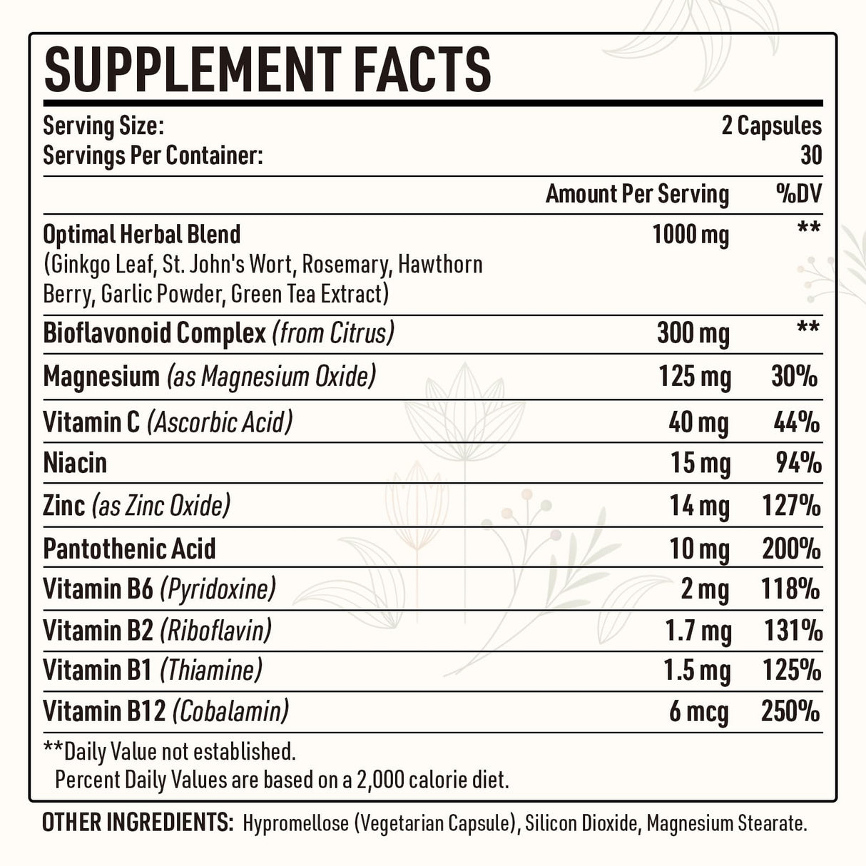 Kanacoufce 1500MG Tinnitus for Ringing Ears, Tinnitus Supplemen, 60 Capsules