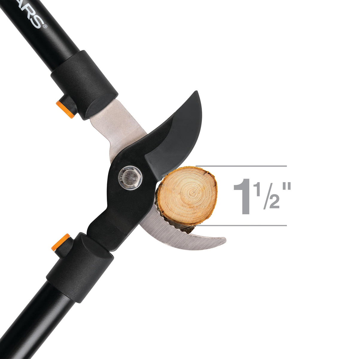 Fiskars 28” Garden Bypass Loppers, Tree Trimmer with 1.5" Cut Capacity