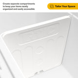 RTIC 65 QT Ultra-Tough Cooler Freezable Divider Insert Accessories Perfect for Organization, 65