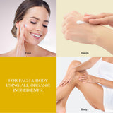 ASDToTio Handmade Whipped Tallow Balm for Skin Care- All Natural Grass Fed Beef Tallow All Purpose Balm,Face and Body Moisturizing Cream, Tallow Balm For Dry Skin- 2 oz