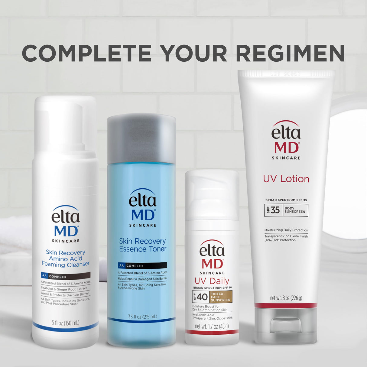 EltaMD UV Daily Tinted SPF 40 Face Sunscreen Moisturizer with Zinc Oxide, Tinted Daily Face Moisturizer with SPF, Sunscreen for Dry Skin,1.7 oz Pump (Pack of 2)