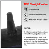 AR-PRO Replacement 6.00-16 Heavy-Duty Inner Tubes for Tractor, Trailer, Truck and More 600-16 Tires - with TR15 Valve Stems - Made from Durable Butyl Rubber