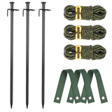 Tree Stakes and Supports, RIFNY Tree Straightening Kits for Leaning Tree