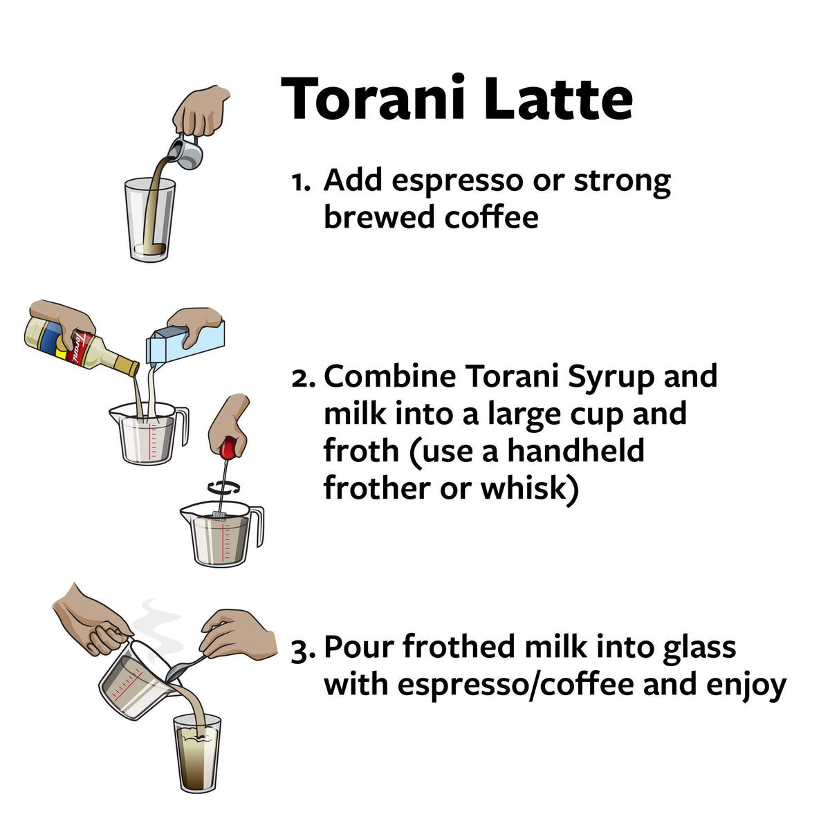 Torani Sugar Free Drink Syrup Coffeehouse Variety Pack, 12.7 fl oz Set of 4
