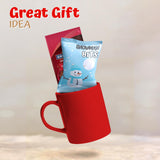 4E's Novelty 50 Packs "Snowman Bits" Mini Marshmallow Packets, Vanilla Flavored, 14 Marshmallows in Each Bag, Bulk Individually Wrapped Christmas Marshmallows For Hot Chocolate Bar Supplies Party Treats